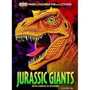 Giants 400 Pages of Coloring Fun with Stickers